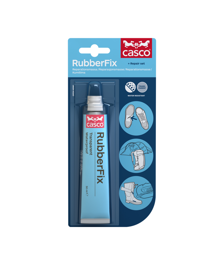 Lim gummiliknande rubberfix Casco 50ml