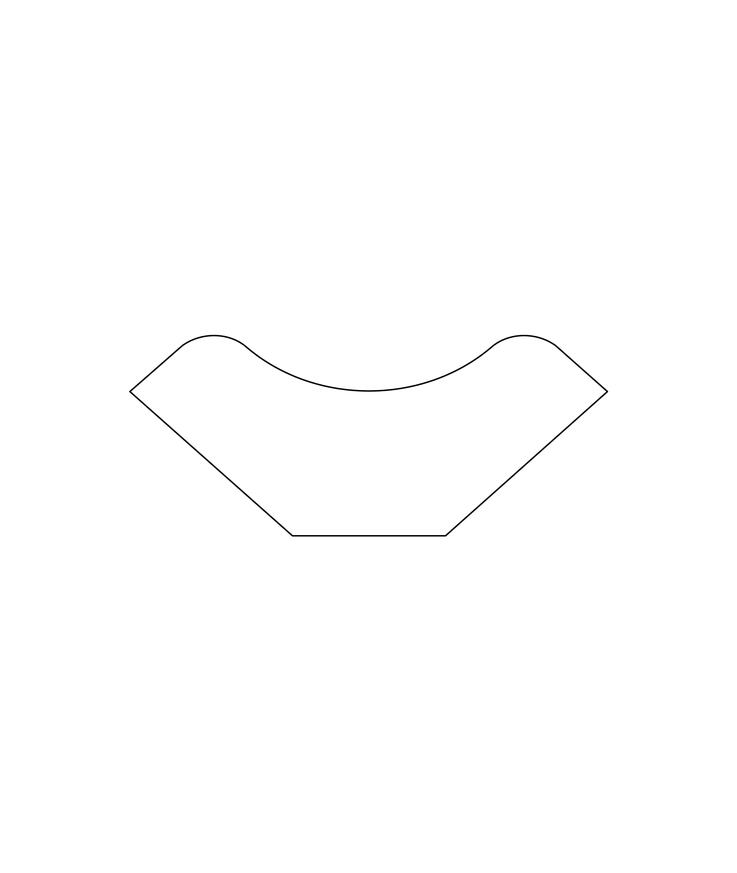 Hörn/taklist värmebehandlad Asp 14x31x2400mm