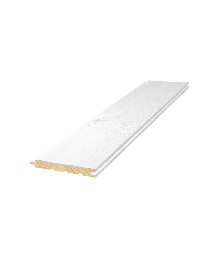Panel trend slät vit s 0502-y Målad änds 13x120x4800 8st