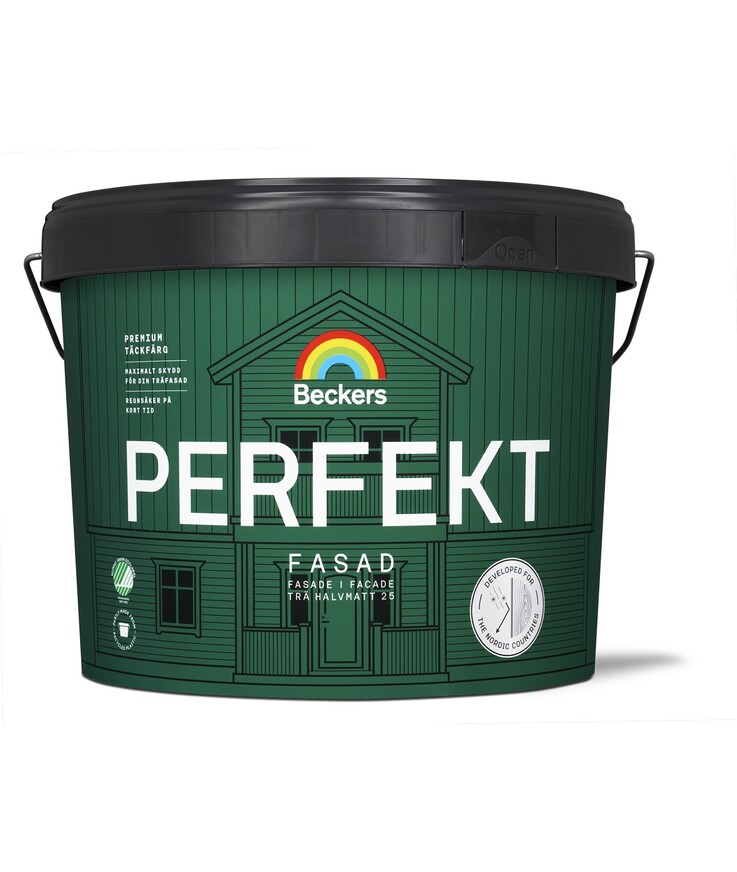 Fasadfärg perfekt fasad 2 Utevit 10l