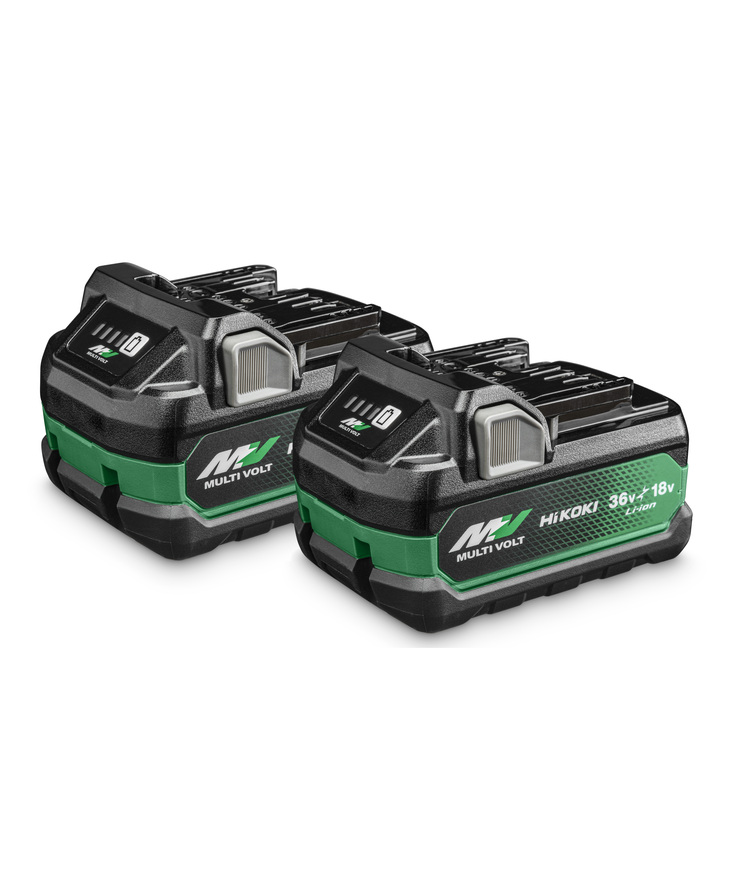Batteri 2xbsl36a18x 2,5ah/5ah Hikoki mv slidebatteri 18v/36v