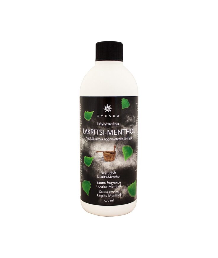 Bastudoft emendo lakrits-menth 500ml