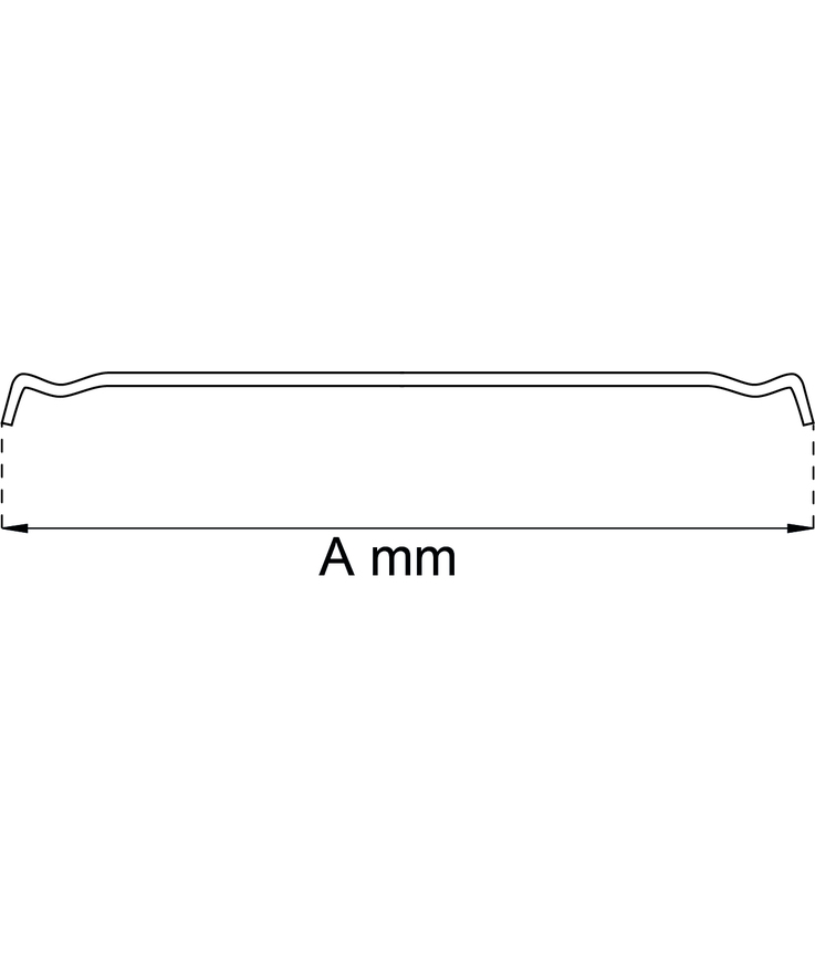 Hyllbärare 410 efz 180mm 8st