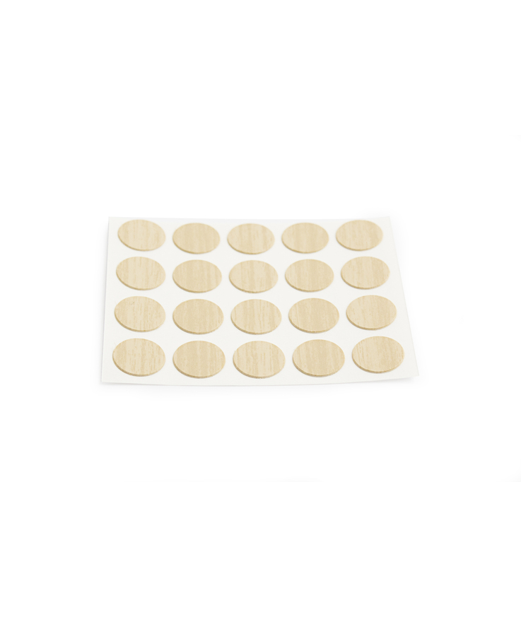 Täckbricka 13mm björk d13mm 20st