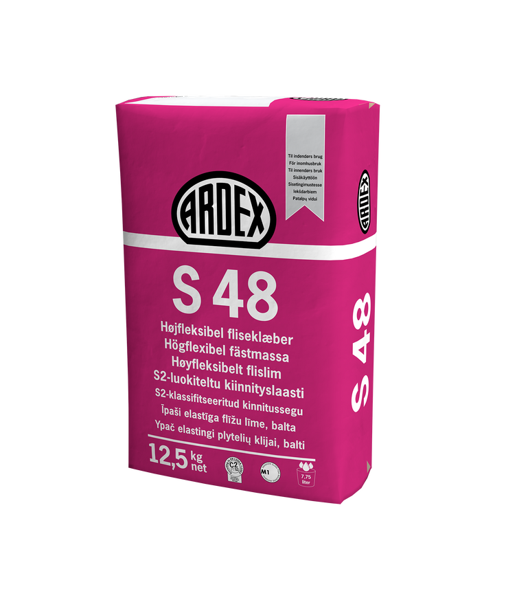 Platsättningslim ardex s48 12,5kg