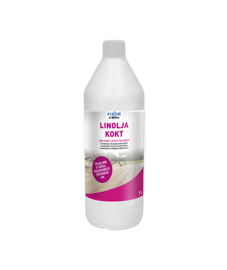 Linolja kokt nitor 1l