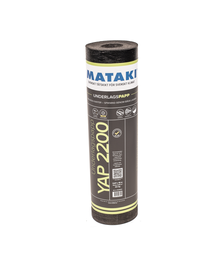 Underlagspapp YAP2200 15x0,67m