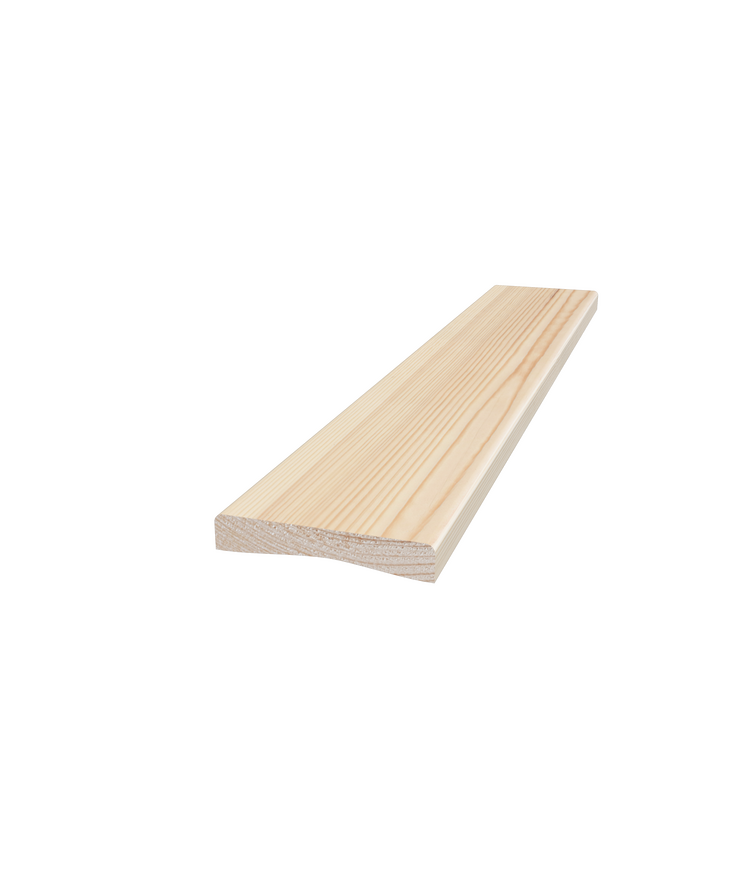 Foder slät furu 12x56x3300mm