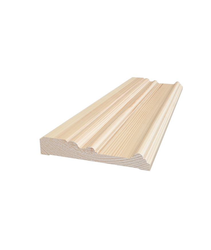 Allmogefoder profil 008 furu 21x120x3300mm