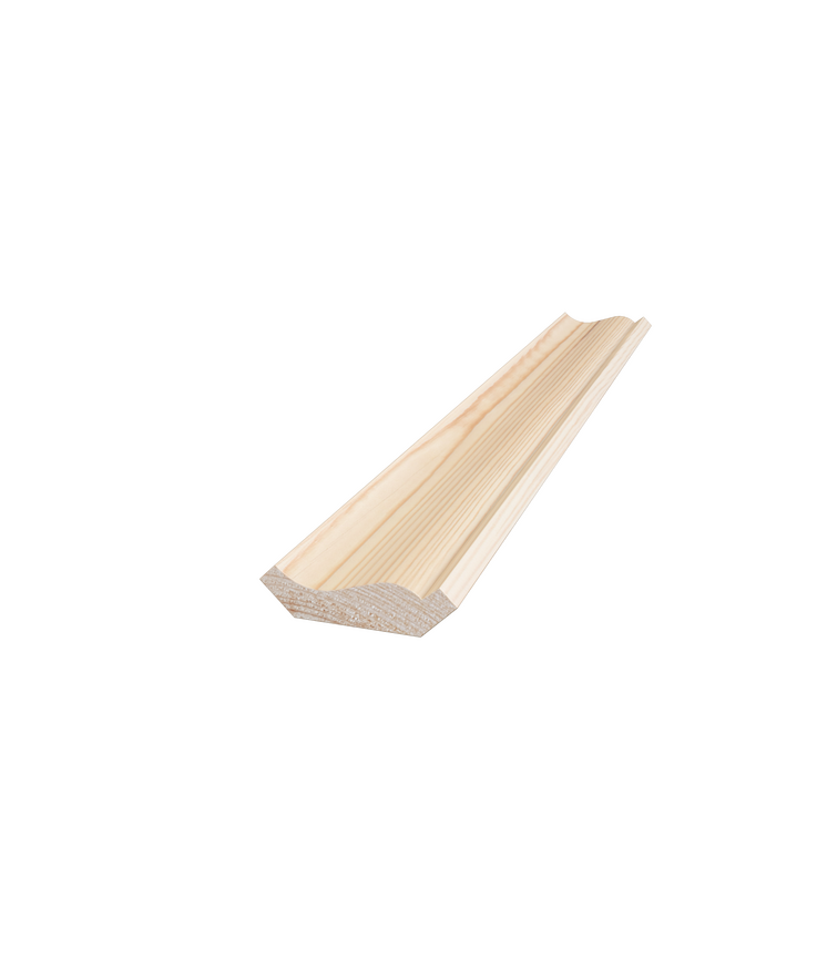 Taklist svanhals furu 15x43mm