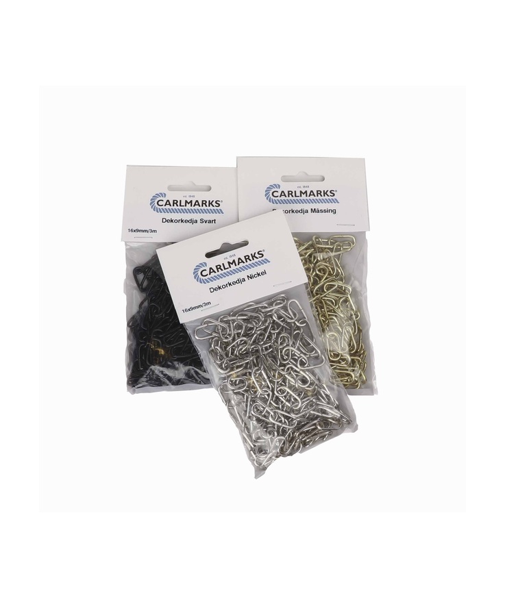 Dekorkedja carlmarks nickel Nickel 2mmx3m