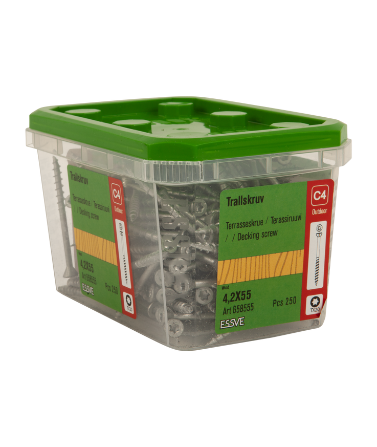 Trallskruv corrseal tx20 4,2x55