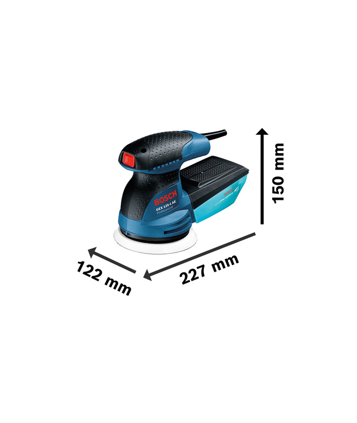 Excenterslip gex 125-1 ae Kartong