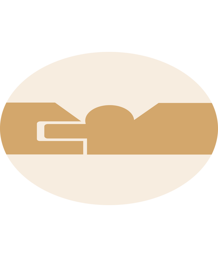 Pärlspont putsad natur 12% 15x95