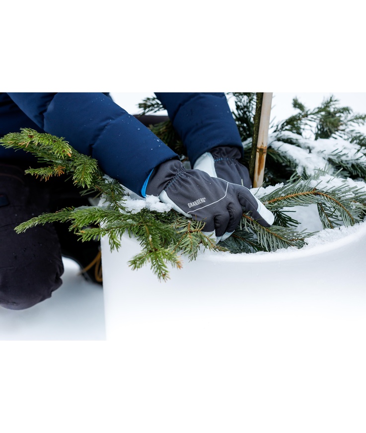 Arbetshandske getskinn lätt Fodrad granberg stl 9