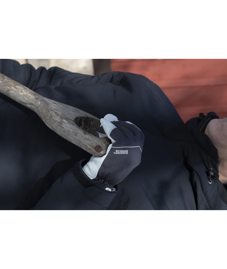 Arbetshandske getskinn lätt Fodrad granberg stl 9