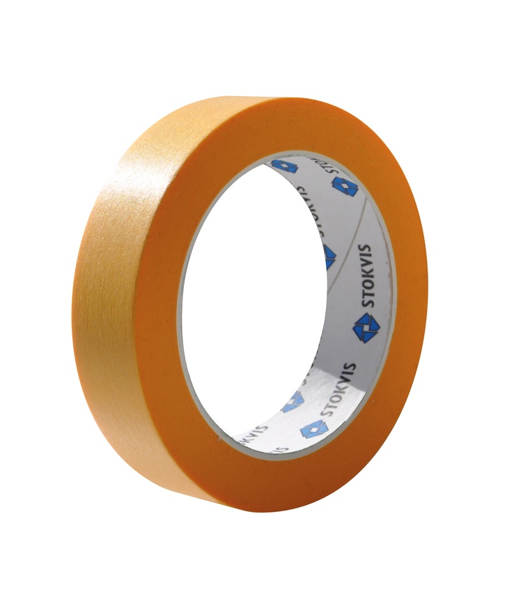 Maskeringstejp precision gul 50mmx50m