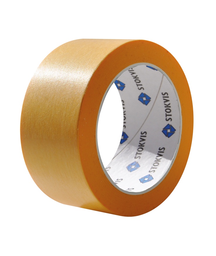 Maskeringstejp precision gul 50mmx50m