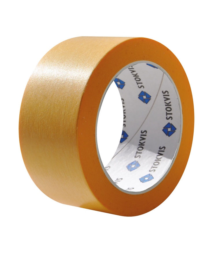 Maskeringstejp precision gul 50mmx50m