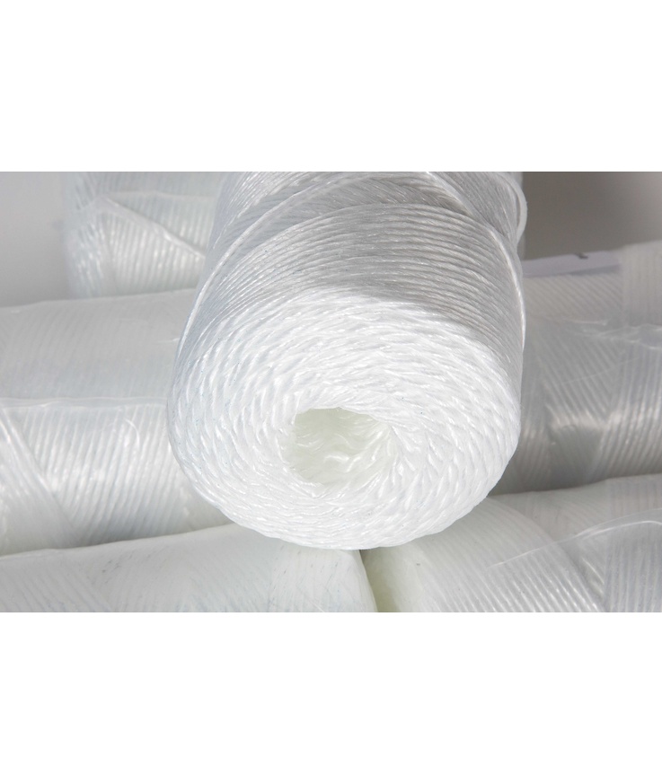 Bindgarn carlmark pp vit Minitross 2,2mm 500gr