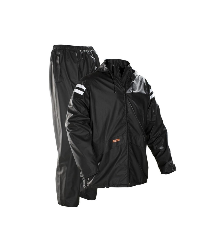 Regnställ 6535 svart l