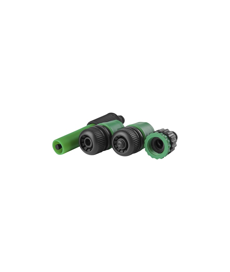 Slangset bevattning 20m 1/2t Slang koppling grouw