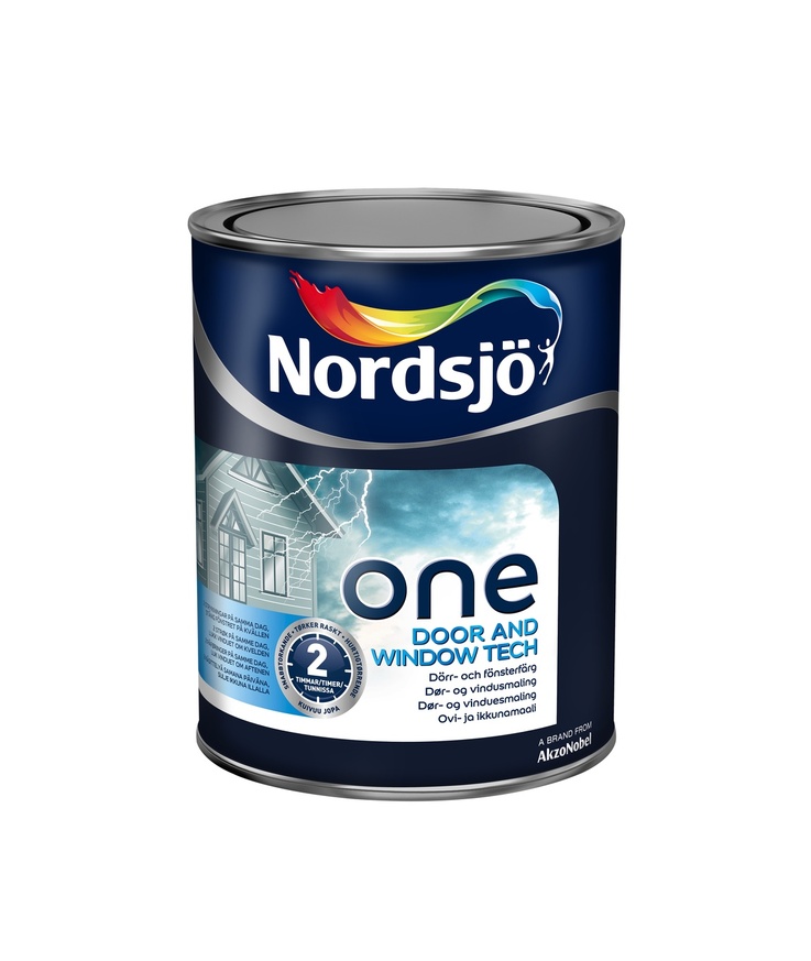 Dörr&fönsterfärg one d&w Bw nordsjö utomhus