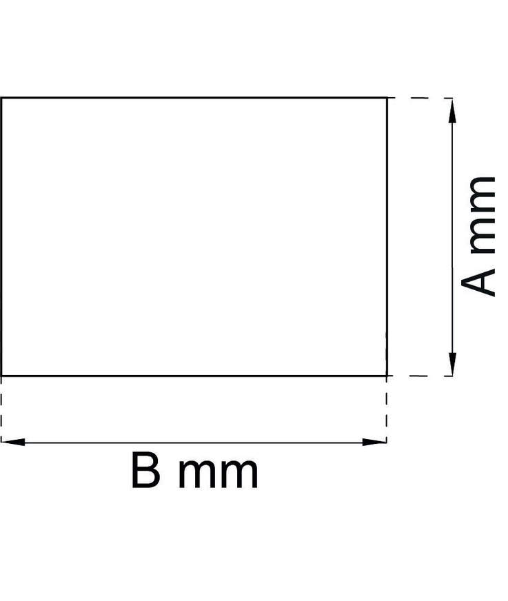 Filtbit 116 vit 100x125mm
