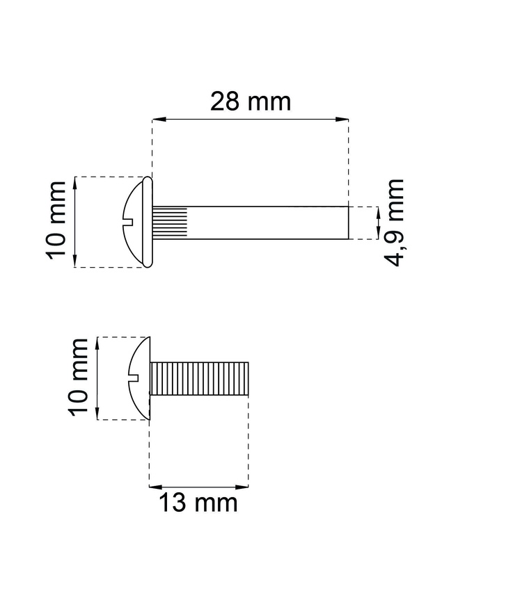 Förbindelsebeslag 2604 nickel