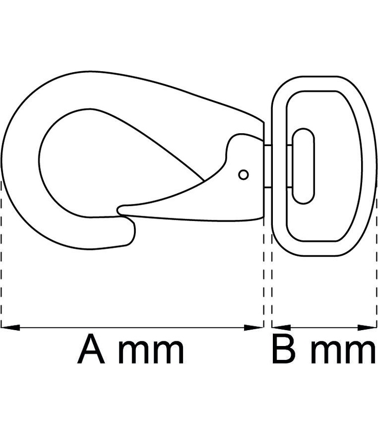 Karbinhake 255-3 efz 52mm