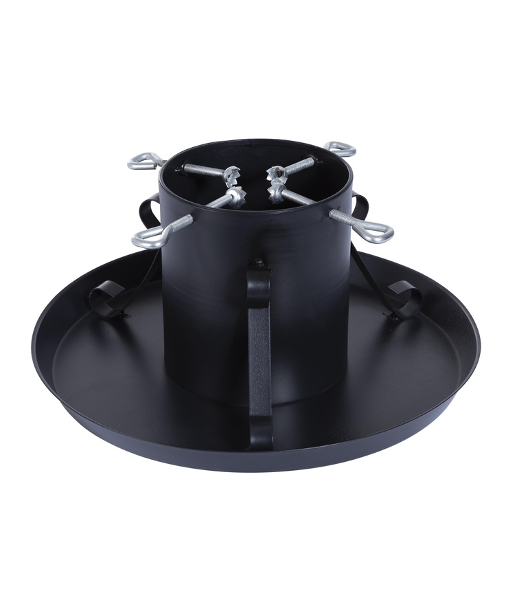 Julgransfot kungsgran vastbo Smide svart 40,5x19x40,5cm