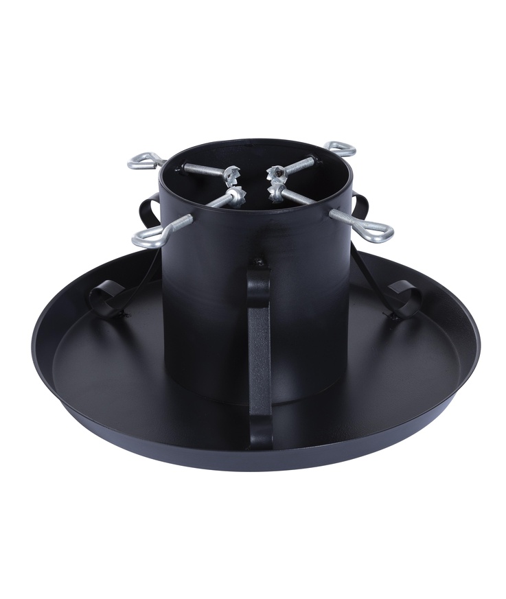 Julgransfot kungsgran vastbo Smide svart 40,5x19x40,5cm