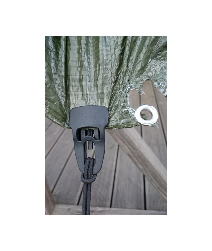 Presenningsklämma holdon Multiclip carlmarks svart