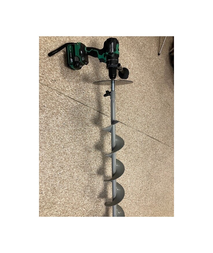 Isborrpaket DS18DC inkl 2x5,0Ah batteri+Isborrspiral 150mm