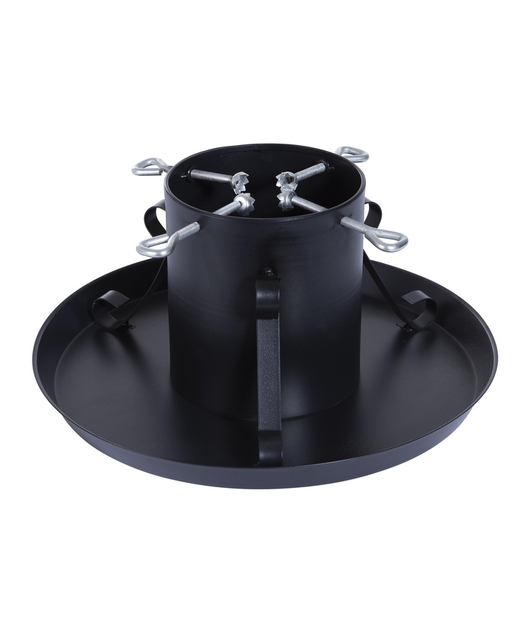 Julgransfot kungsgran vastbo Smide svart 40,5x19x40,5cm