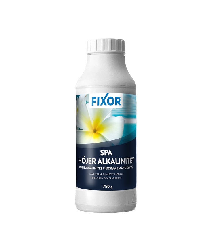 Spakemi höjer alkalinitet spa