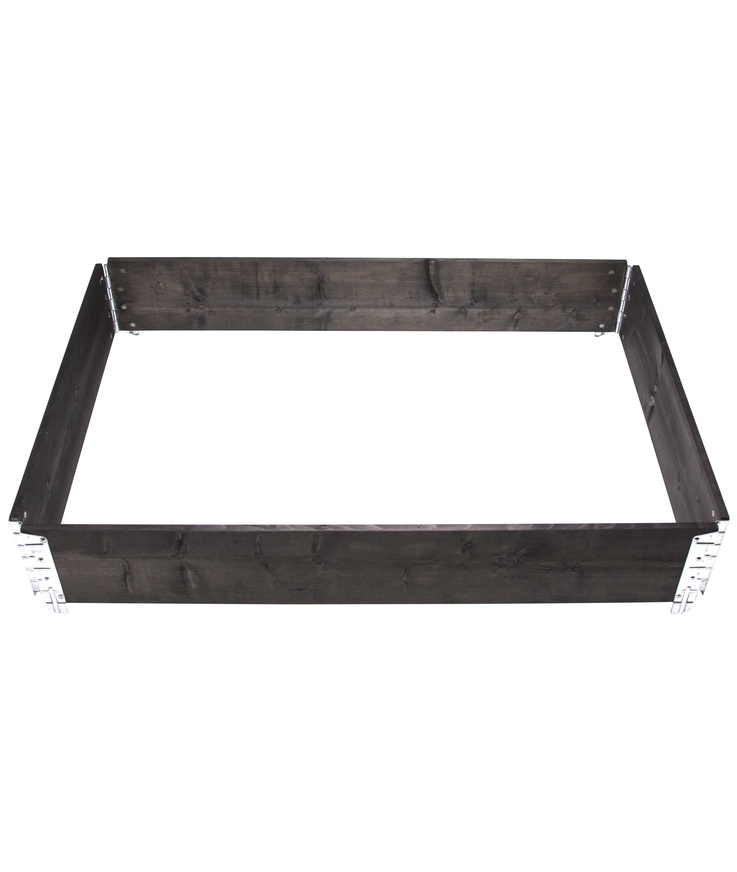 Odlingskrage 120x80 vastbo Svart 15mmx120x19x80cm