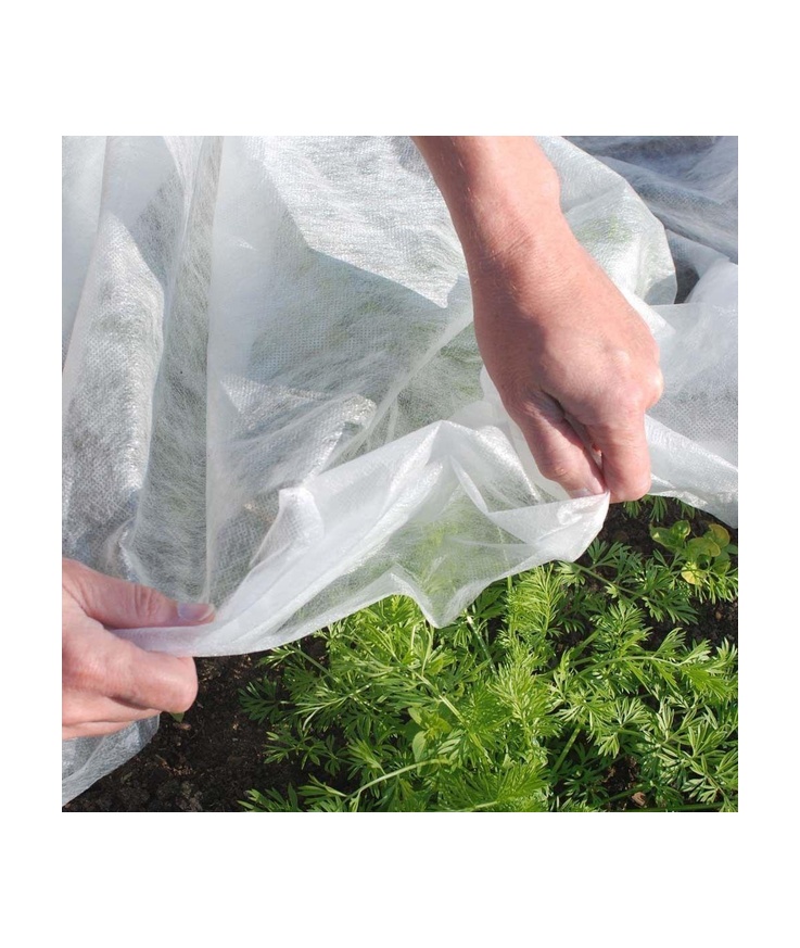 Fiberduk 2x10m 20 m2 vit 17gr/m2