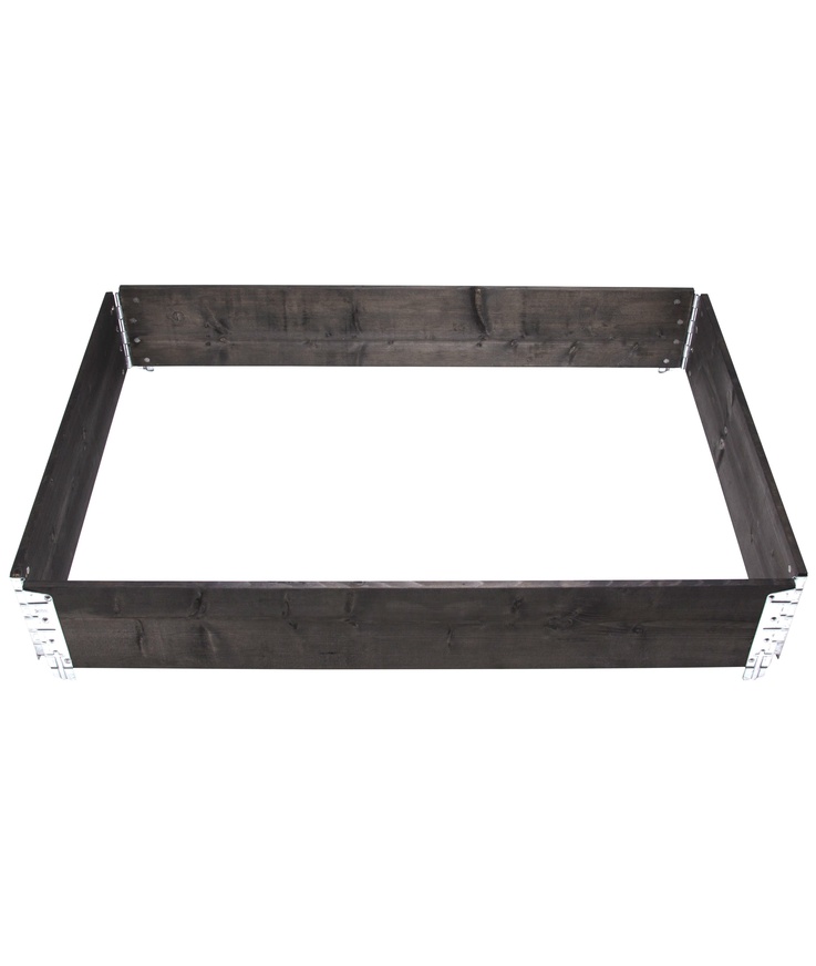 Odlingskrage 120x80 vastbo Svart 15mmx120x19x80cm