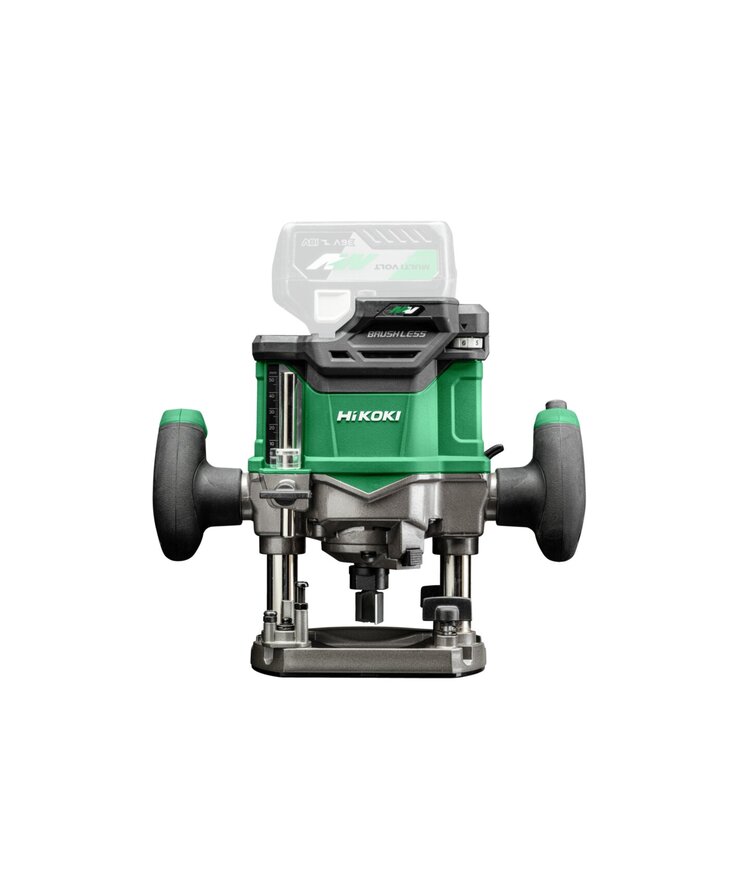 Handöverfräs m3612da t/o hsc Hikoki 36v mv u batteri/laddar