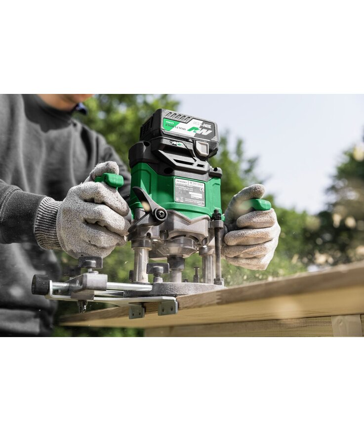Handöverfräs m3612da t/o hsc Hikoki 36v mv u batteri/laddar