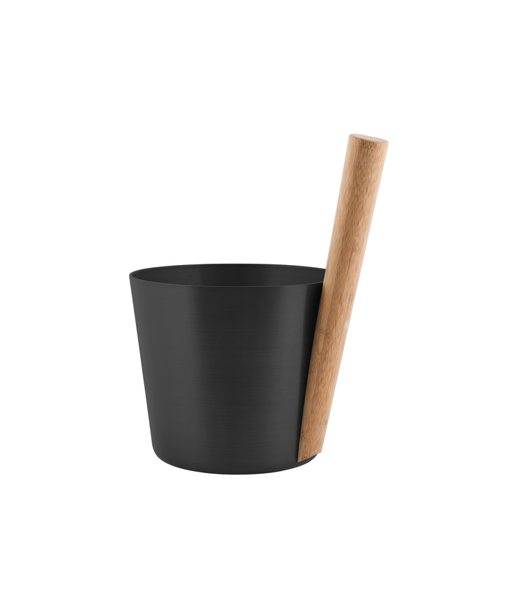 Bastustäva Rento Aluminium 5L Svart