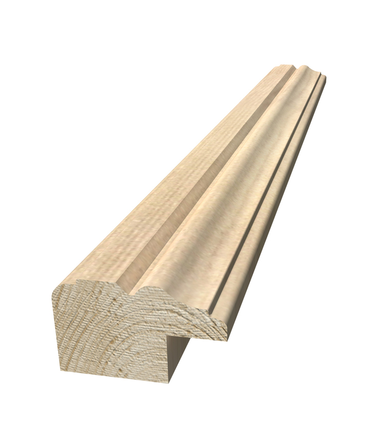 Bröstlist profil 115 furu 27x44mm