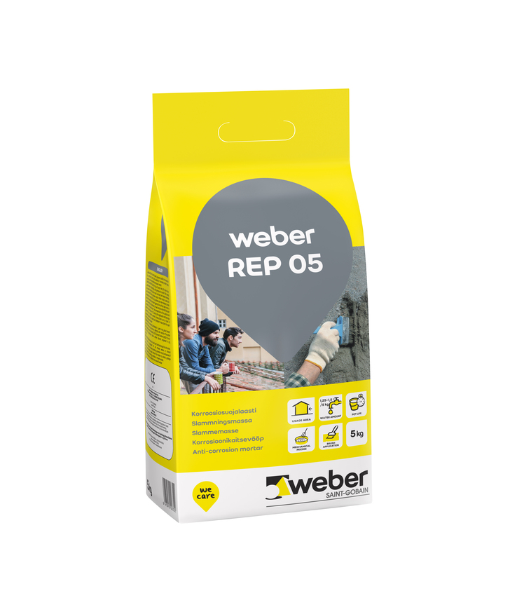 Slamningsmassa rep 05 5kg