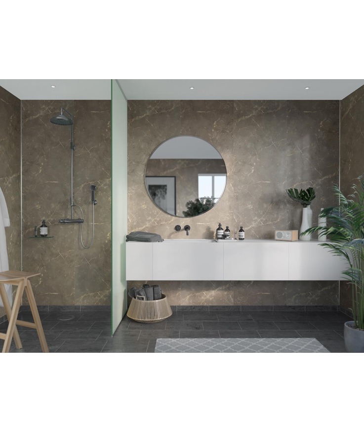 Väggskiva fibo brown marble 2278-m00 s 10x620x2400