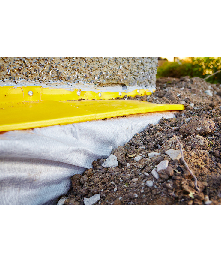 Täcklist isodrän 110mm 2,4m