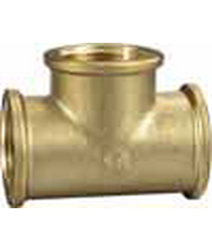 T-rör metall r25 inv gul