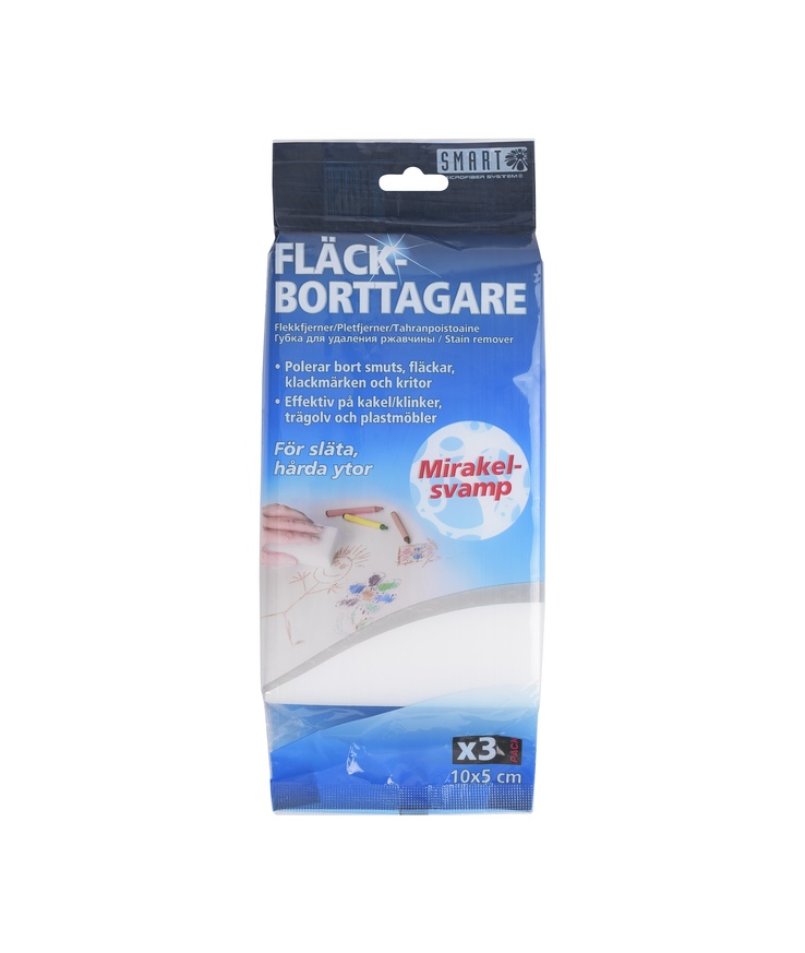 Fläckborttagare svamp mirakel Smart 10x5cm