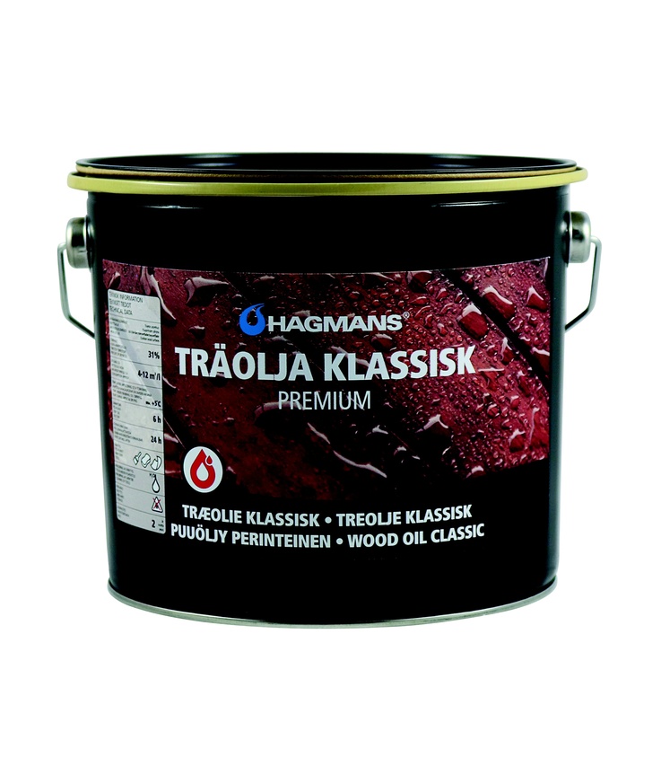 Träolja hagmans Träolja klassisk premium ha