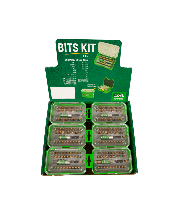 Bits kit xtr 32 pcs 25 mm